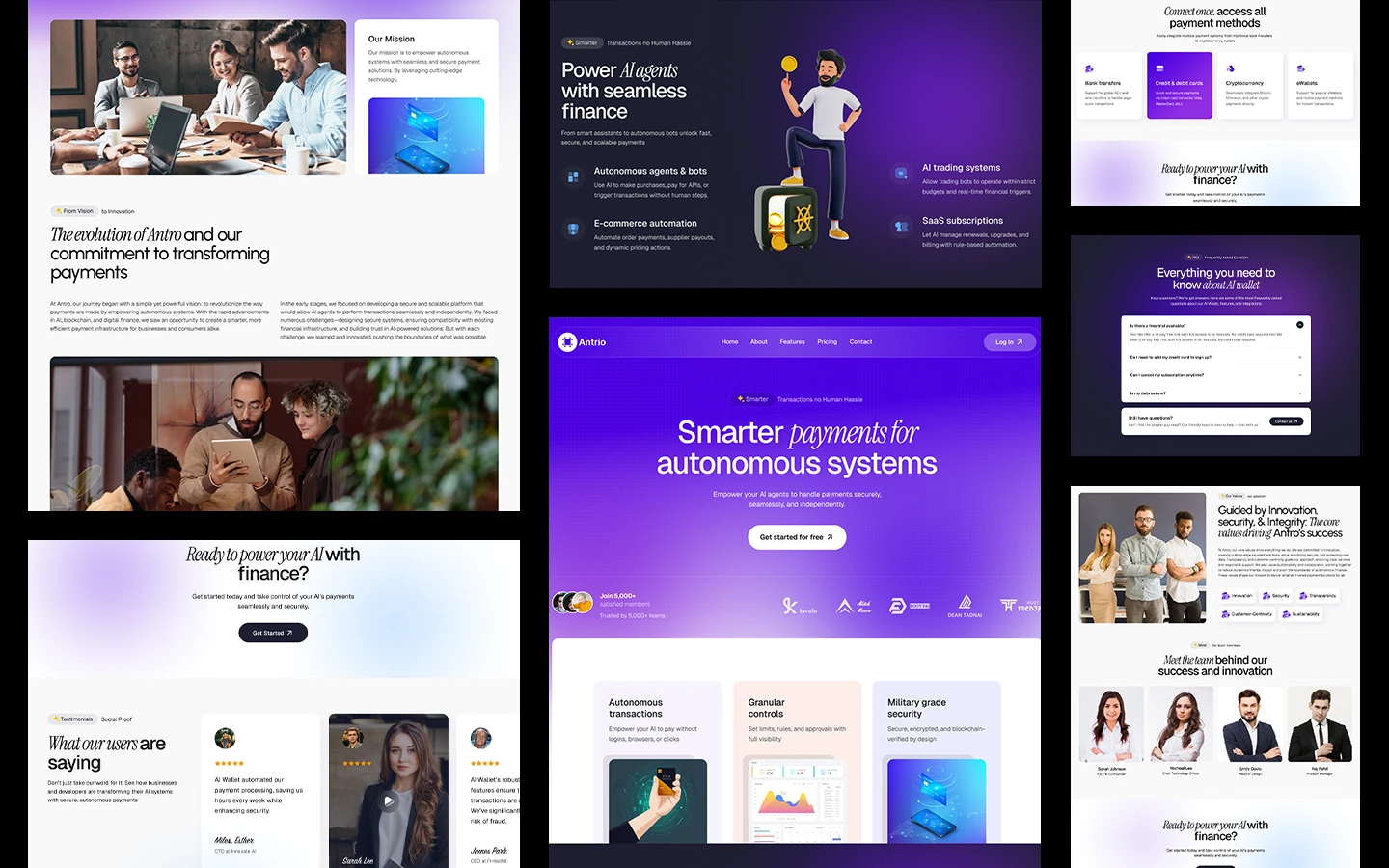 Technology Website Template